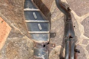 Scarico TT 350 YAMAHA