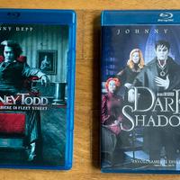 2 film bluray tim burton johnny deep