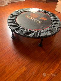 Trampolino fitness da interno per aerobica
