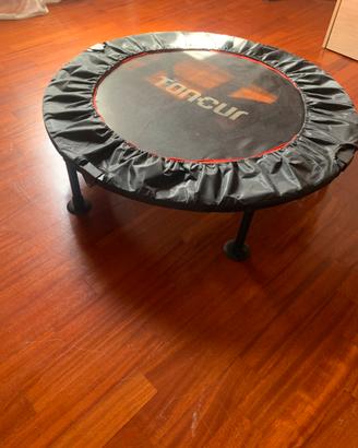 Trampolino fitness da interno per aerobica