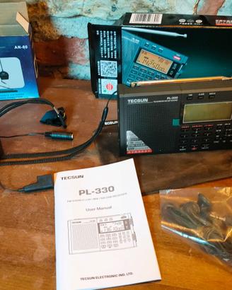 Ricevitore scanner Tecsun PL-330 +antenna LongWire
