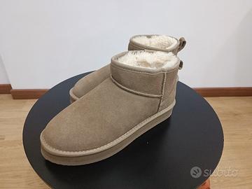 Scarponcini "tipo UGG" Beige tg.41, marca TOO LIKE