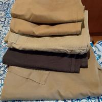4 Pantaloni uomo nuovi marca Gas,Dockers, Quechua,