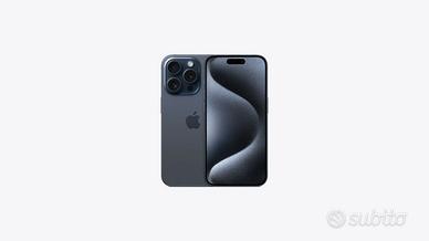 Iphone 15 pro max 256 nero nuovo