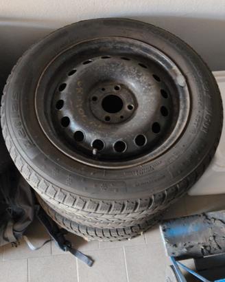 cerchio e gomme invernali 
