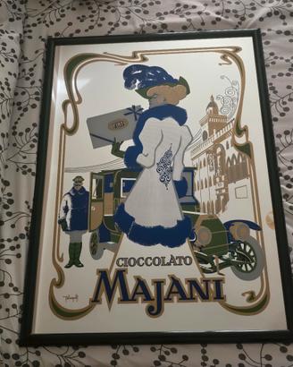 Specchio Pubblicitario Cioccolato Majani