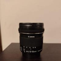 Canon obiettivo Ef-s  10-18mm