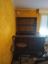 Mobile simil bar bancone porta bottiglie