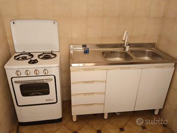 cucina gas + lavabo 