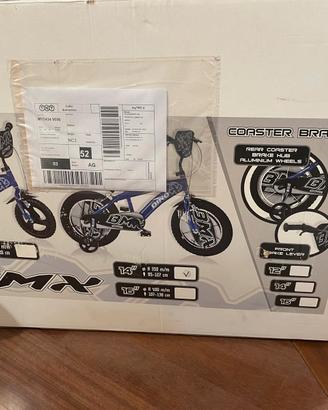 bicicletta bambino mbx Dino 14 