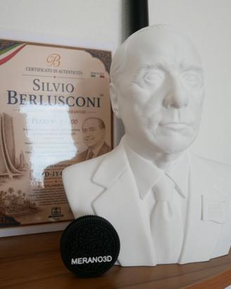BUSTO SILVIO BERLUSCONI™ 100 COLLEZIONE POLITICI