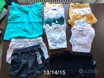 vestiti bambina usati 13/14/15 anni