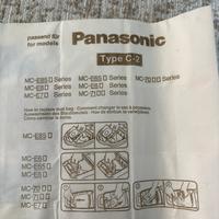 Sacchetti aspirepolvere C-2 Panasonic Nuovi