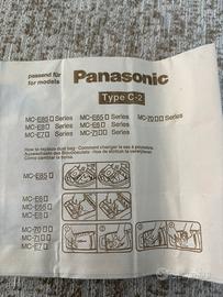 Sacchetti aspirepolvere C-2 Panasonic Nuovi
