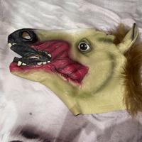 Maschera Testa di Cavallo Zombie -Carnevale