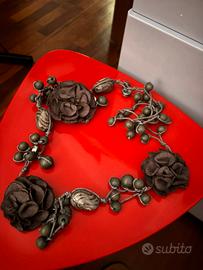 Collana tessuto