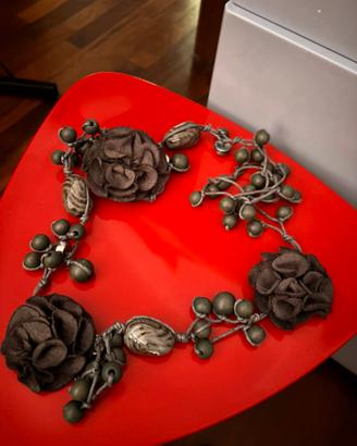 Collana tessuto