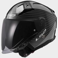 TRIMBOLIMOTO CASCO JET LS2 INFINITY II CARBON - 36