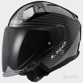 TRIMBOLIMOTO CASCO JET LS2 INFINITY II CARBON - 36