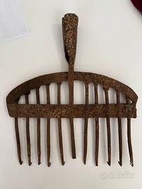 GRANDE FIOCINA DA PESCA ANTICA