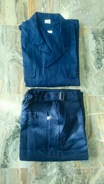 Set tuta blu da lavoro NUOVA