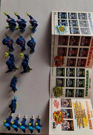 Lotto 30 Exogini terza serie 1997 GiG + cartina 