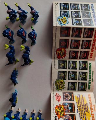 Lotto 30 Exogini terza serie 1997 GiG + cartina 