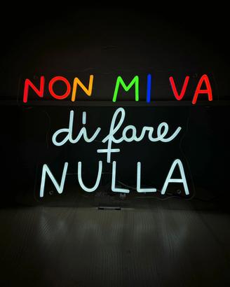 Insegna led Insulti Luminosi