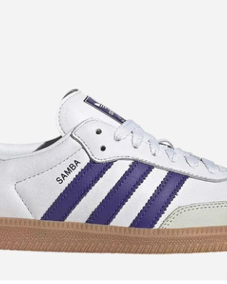 Adidas Samba sneakers strisce viola 39 1/3