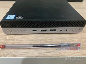 Mini pc HP Intel I5, 8gb ram, 500gb SSD