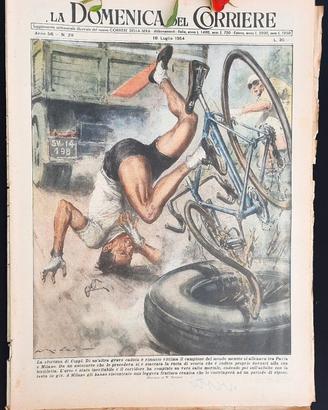 La Domenica del Corriere 18 luglio 1954 Marconi