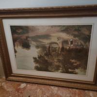 Cornice con quadro 52x71 dettaglio  in foto