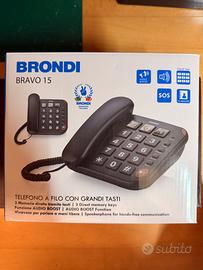 BRONDI BRAVO 15 - TELEFONO FISSO TASTI GROSSI