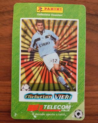 SCHEDA TELEFONICA TELECOM 10.000 LIRE Vieri