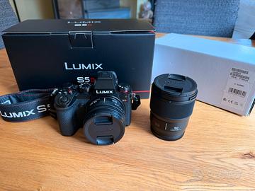 Panasonic Lumix S5D + Kit 18-40mm + 50mm f/1.8