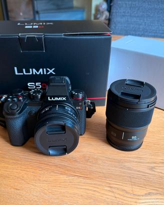 Panasonic Lumix S5D + Kit 18-40mm + 50mm f/1.8