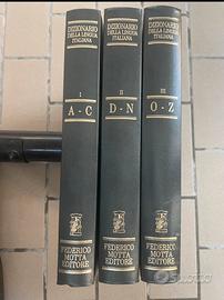 Dizionari Lingua Italiana Motta 3 Vol.