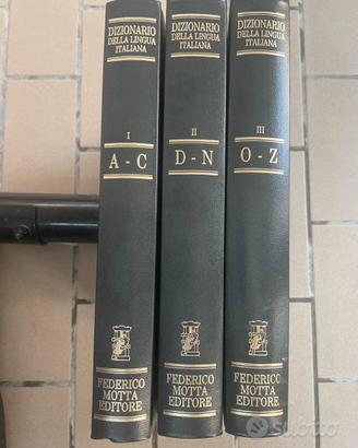 Dizionari Lingua Italiana Motta 3 Vol.
