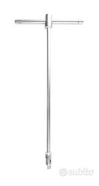 Chiave a T con connettore 3/8" snodato.