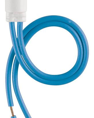 2 UNITA' SEGNALAZIONE LED 250V 0,35W AZZURRO VIMAR