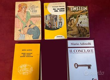 5 libri Einstein Adinolfi Castellaneta Aretino Mar