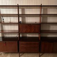 Libreria con vano liquori