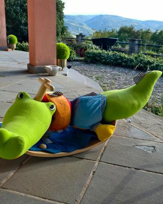 Coccodrillo a dondolo Soft wood