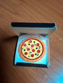 Pizza in miniatura, cibo barbie/Sylvanian families