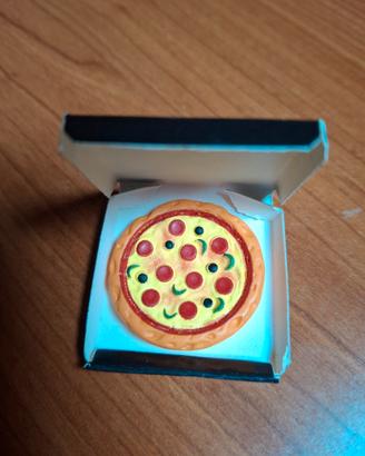 Pizza in miniatura, cibo barbie/Sylvanian families