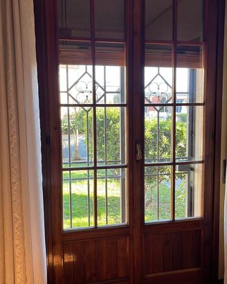 Porta finestra all’inglese Legno LARICE