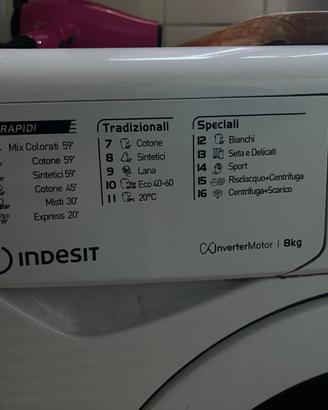 Scheda lavatrice indesit inverter 8kg 