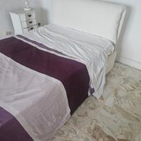 letto contenitore 1 piazza e mezza e materasso