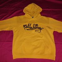 Felpa con cappuccio Billabong giallo ocra