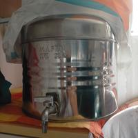 Contenitore olio L 30 acciaio inox